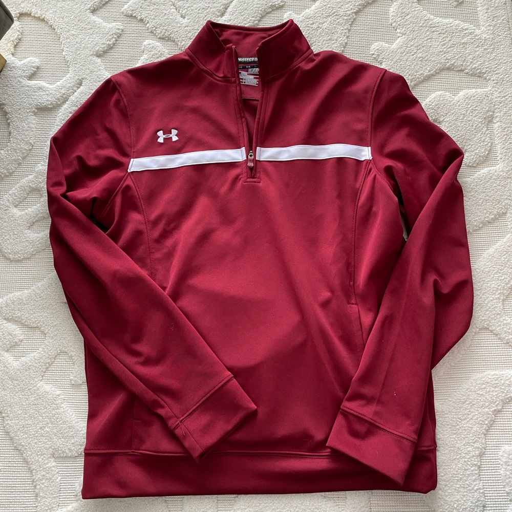 Under armor half zip